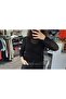 Black Mesh Sweater - 3