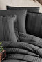 Arakis Smoked 100% Cotton Single Boutique Duvet Cover Set - 2