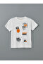 Lcw Kids Crew Neck Boy's Pajamas Set with Shorts - 2