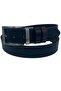 Brown / Black Double Sided Faux Leather 4 cm Unisex Sports Belt - 4