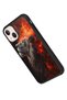 Apple iPhone 13 Compatible Matte Black Case – Soft Silicone, Protective, Shock Absorbing Cover - 3