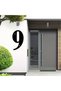 Aluminum Metal Composite - 17X9 cm Apartment Site -Apartment Hotel Office Door Number - Door No:7 - 4