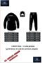 Hooded Children's Printed Tracksuit Set “Table with Boy Bear" - 3