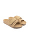 Olivia Flexible Adjustable Single Velcro Anatomical Poly Comfort Cool Comfortable Women's Daily Sandals Slippers - 6
