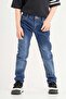 Zippered Blue Boy's Trousers