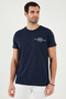 Crew Neck Cotton Slim Fit t Shirt Men's t Shirt 541There - 5