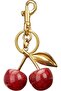 Golden Big Cherry Talisman for Valentine's Day - Wallet and Purse Charm - 2