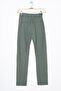 Green Lace-Up Waist Double Leg Boys Jogger Pants 20071 - 3