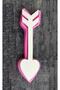 18cm Heart Arrow Silicone Mold K-577 Stone Powder Soap Polyester Resin Candle Plaster Mold - 3