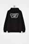 Men's Full Patch Pullover Sweatshirt - Black - 6