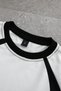 Casual Color Block Sweatshirt for Unisex - Loose Fit, Long Sleeve, Round Neck, - 4