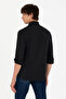 Men's Black Long Sleeve Basic Shirt 50271269 -Vr046 - 5