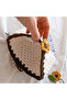Knitted Book Cover Sunflower Pattern Friend/Lover Gift Sets - Bookmark Cover Set - Tablet Case (8 inch) - 3