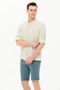 Men's Water Green Long Sleeve Shirt 50264099 -Vr083 - 6