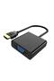 Chb020 Hi to Vga Female Converter Adapter Black