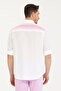 Men's White Long Sleeve Shirt 50264069-Vr041 - 5