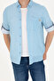 Men's Checkered Blue Shirt 50263586 -Vr036 - 6