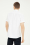 Men's White Short Sleeve Shirt 50282587 -Vr013 - 5