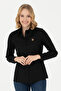 Women's Black Long Sleeve Basic Shirt 50271268-Vr046