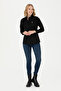 Women's Black Long Sleeve Basic Shirt 50271268-Vr046 - 4