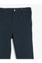 Cotton Pocket Detailed Tie Waist Sweatpants - 3