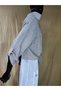 Italian Linen Mother of Pearl Button Tie up Shirt Blouse - 4