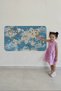 Educational world map world atlas children's and baby's room wall sticker -60x105-3828 - 4