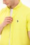Men's Neon Yellow Short Sleeve Shirt 50262942-Vr168 - 7