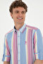 Men's Cobalt Blue Long Sleeve Shirt 50283813-Vr032 - 2