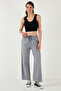 Cotton Relaxed Fit High Waist Wide Leg Pants Pants 668Yp5275 - 5