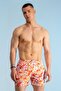 Floral hawaiian swim shorts