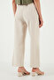 Cotton Relaxed Fit High Waist Wide Leg Pants Pants 668Yp5275 - 7