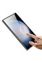 S24 Ultra 9H Crystal Sheild Finger Print Unlock Tempered Glass-Clear - 8
