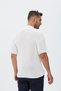 Polo Neck Button Front Short Sleeve Knitwear T-Shirt - 5