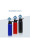Stainless Steel Sports Water Bottle - Blue, 700ml - 8