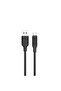Usb-A To Usb-C Pvc Cable 2M - Black