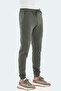 Venom Men's Slim Fit Khaki Sweatpants with Zipper Pockets - 3