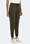 Napoleon Women's Khaki Sweatpants with Pockets - 4