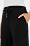 Versus Women's Wide Leg Black Sweatpants with Pockets - 5