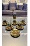 Titanium Plated Gold Tea Set Set for 6 People - 4