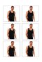 Özkan 0058 6 Pack Men's 100% Cotton Ribbed Flexible Comfortable Back Crossed Sportsman Rambo Thick Strap a