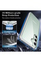 Samsung Galaxy S23 Fe Case with Camera Protection Soft Transparent Silicone + 9H Screen Protector Glass 2in1 Set - 5