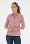 Women's Burgundy Long Sleeve Shirt 50279803 -Vr014