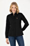 Women's Black Long Sleeve Basic Shirt 50271935-Vr046 - 3