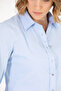 Women's Light Blue Long Sleeve Basic Shirt 50270992-Vr003 - 7