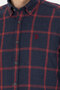 Navy Blue Long Sleeve Men's Shirt - 50279436 -vr033 - 7