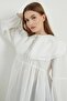 Collared White Poplin Tunic - 3