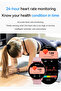 Gt-Fit Smart Watch - Blue - 2