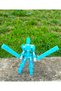 Elemental Oynar Eklemli buz mavi Robot Figür Dummy - 5