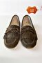 Women's Genuine Leather Tasseled Suede Loafer - 2